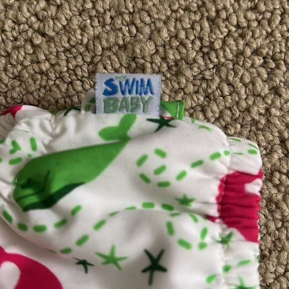 Never used, sweet ruffle swim diaper - Picture 4 of 4